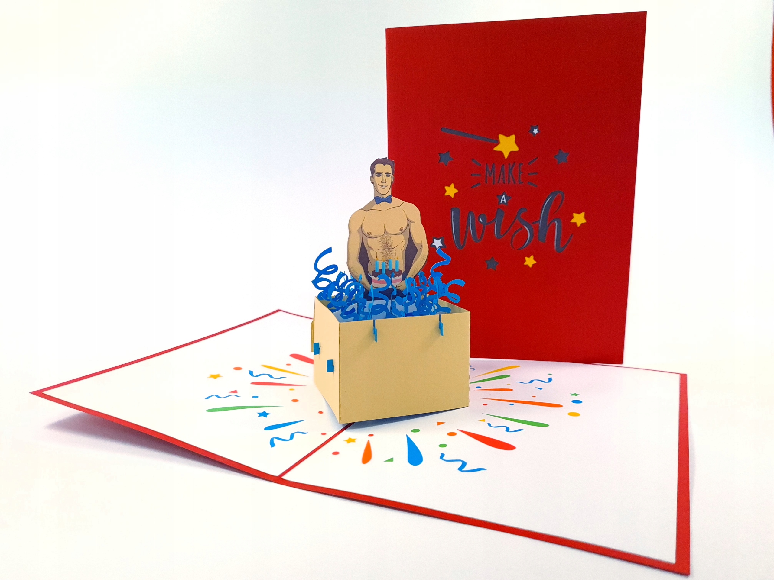 

Wieczór Panieński, Striptizer, Urodziny Kartka 3D