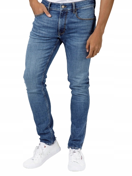 Klasyczne Spodnie Męskie jeansy niebieskie 31/32