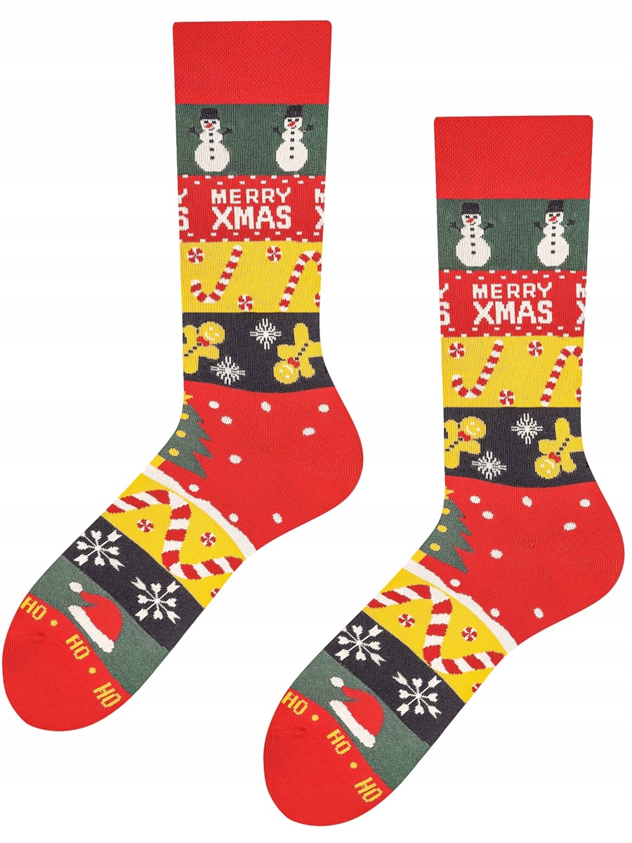 

Kolorowe skarpety Todo Socks Vintage Xmas 35-38