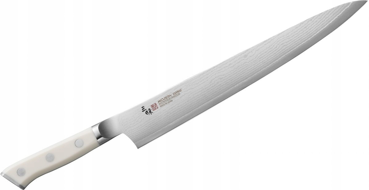 Mcusta Zanmai Classic Damacus Corian Nôž Sujihiki 27 cm