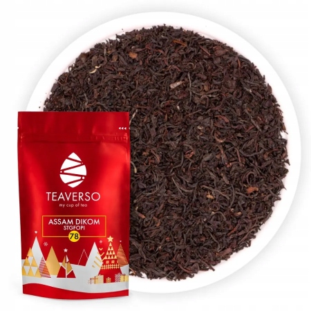 Zimní Čaj Černý Teaverso Assam Dikom Stgfopi 100 g