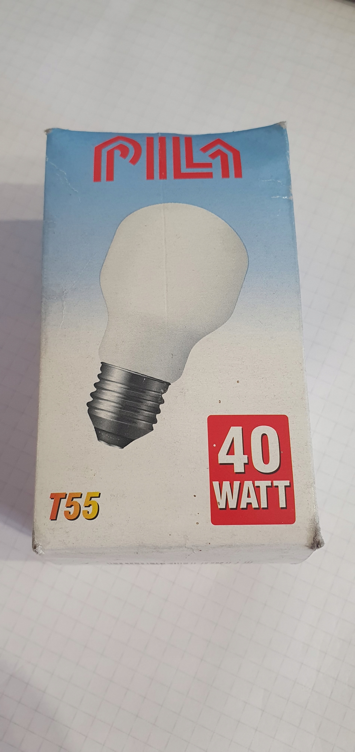 Żarówka SOFT 40W E27 PIŁA biała