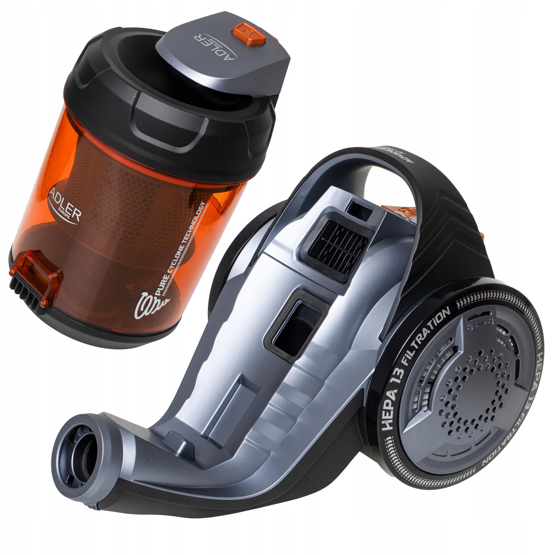AD 7065 Odkurzacz Cyklonowy Bezworkowy 17.000Pa HEPA 13 1,6L