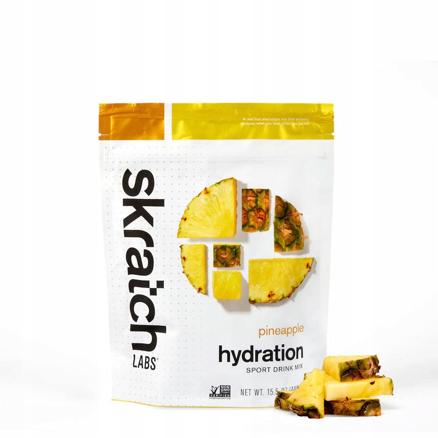 Skratch Labs Drink Mix Hydration Sport, ananas 440 g
