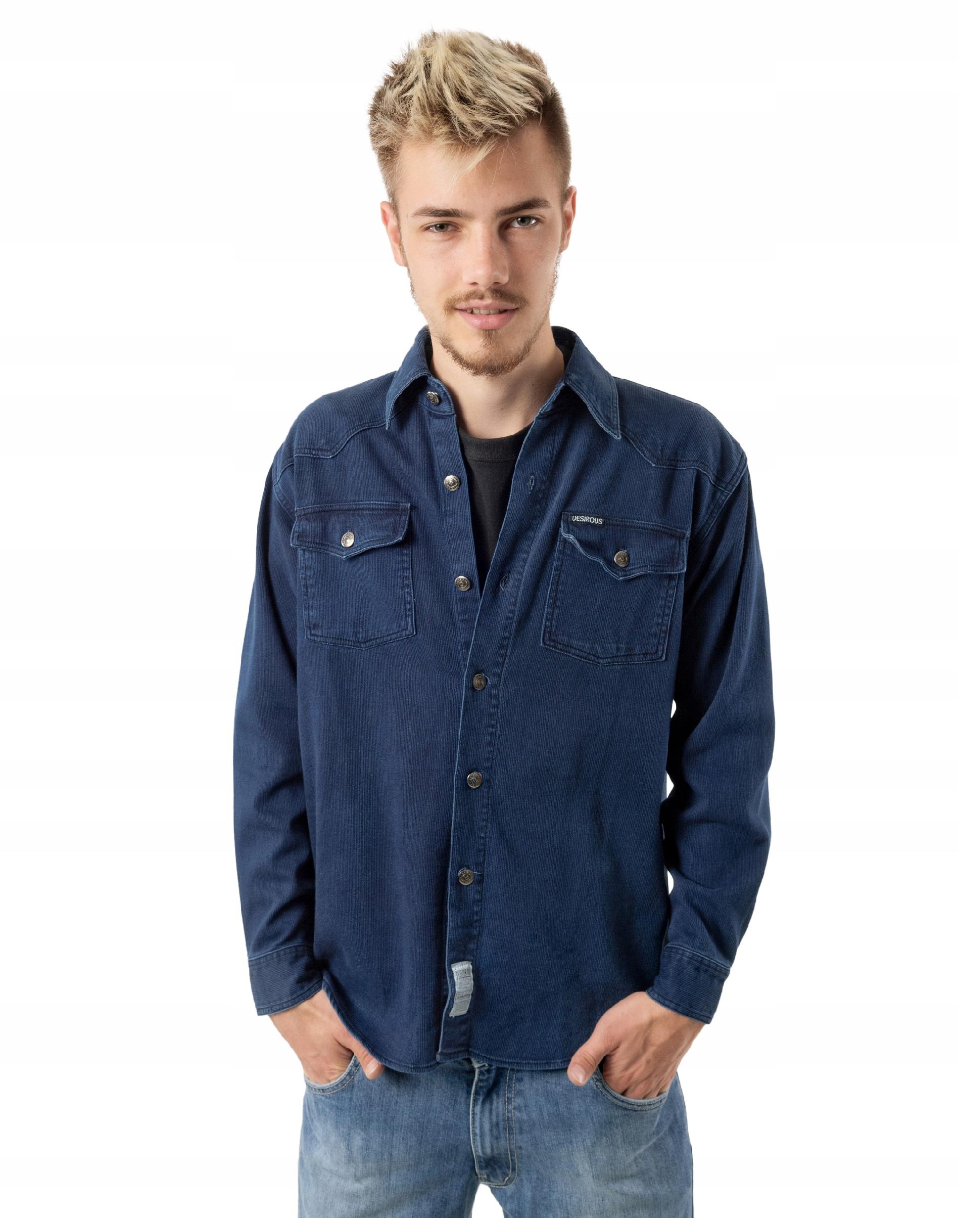

Koszula Męska Jeansowa Desirous Bedford Jeans r M