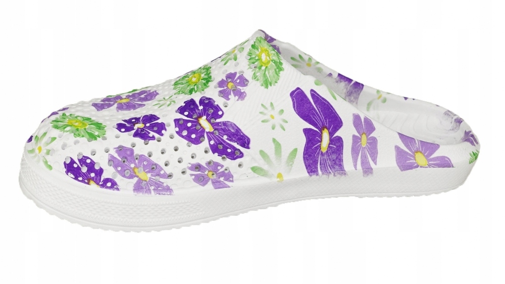 KLAPKI DAMSKIE PLAŻOWE BASENOWE LACZKI PIANKOWE Wysokość obcasa/platformy 0 cm