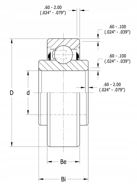 Łożysko kulkowe 203KRR2 Producent części inny