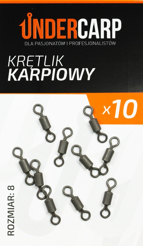 Krętlik karpiowy rozmiar 8 Undercarp