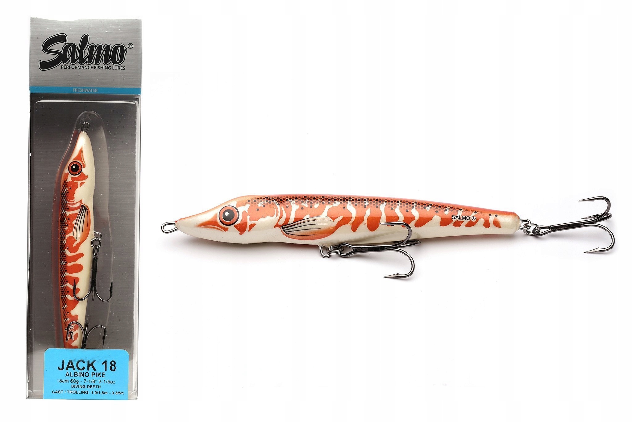Wobler Salmo Jack Sinking 18cm QJA006