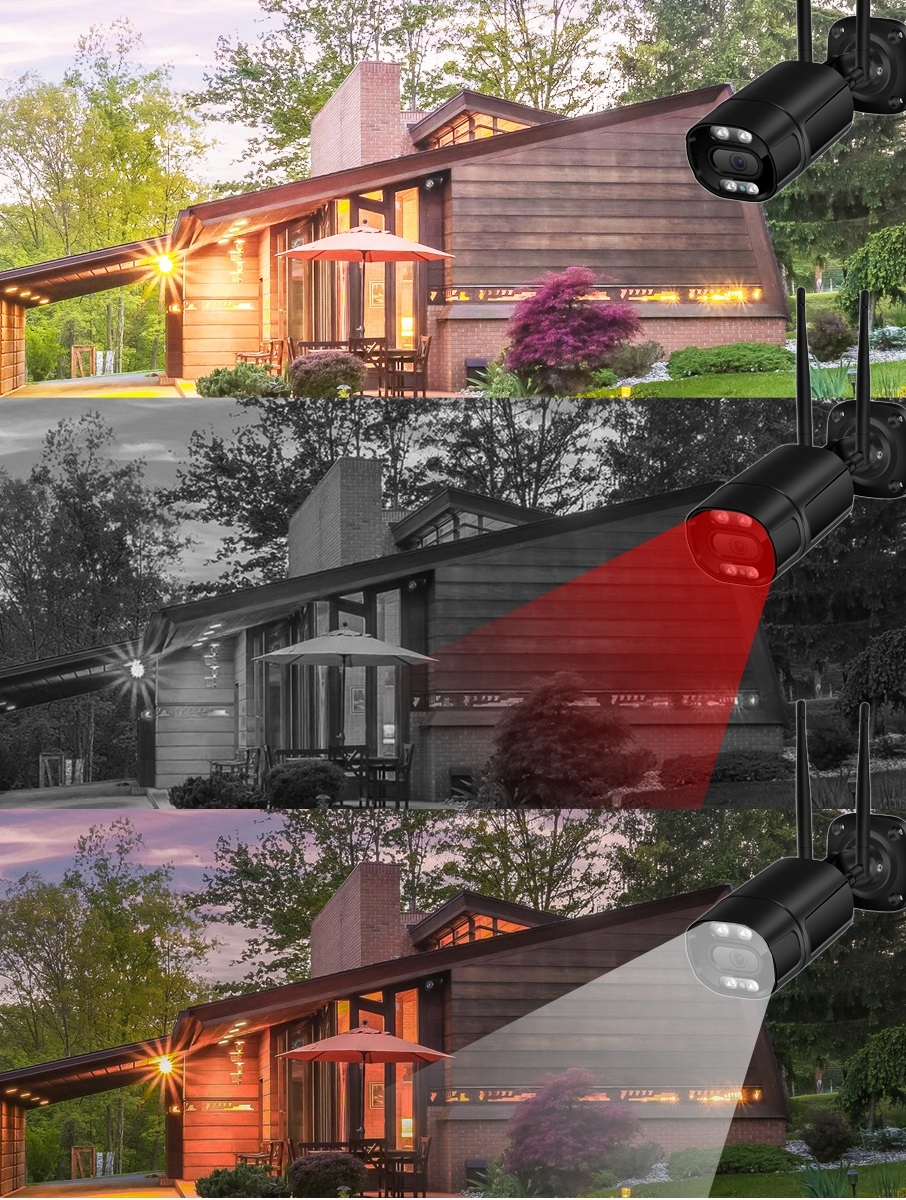 BEZPRZEWODOWA KAMERA ZEWNĘTRZNA IP WiFi FULL HD Model 60S04MW