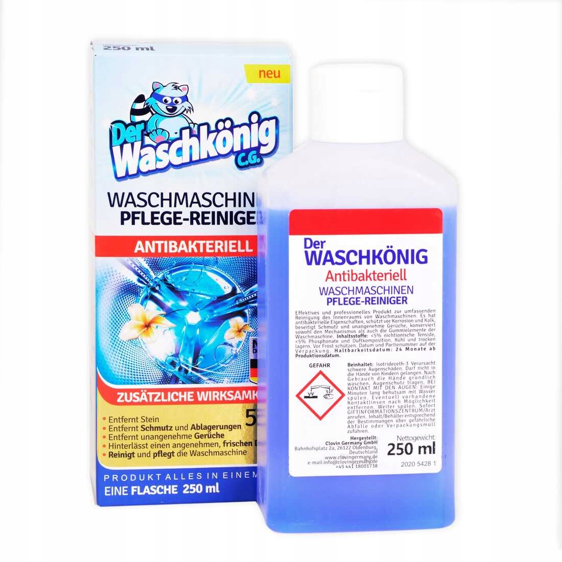 Der Waschkonig Płyn do Czyszczenia Pralki 250 ml — 4