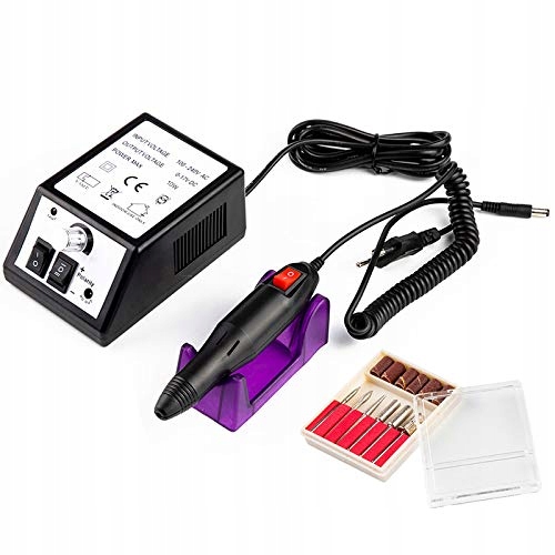 Elektryczna frezarka do paznokci, zestaw do manicure 20000 RPM — miniatura 7