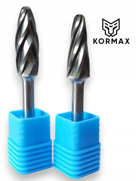 Sada ks Fréza 12 mm rotační pilník na hliník z karbidu Kormax