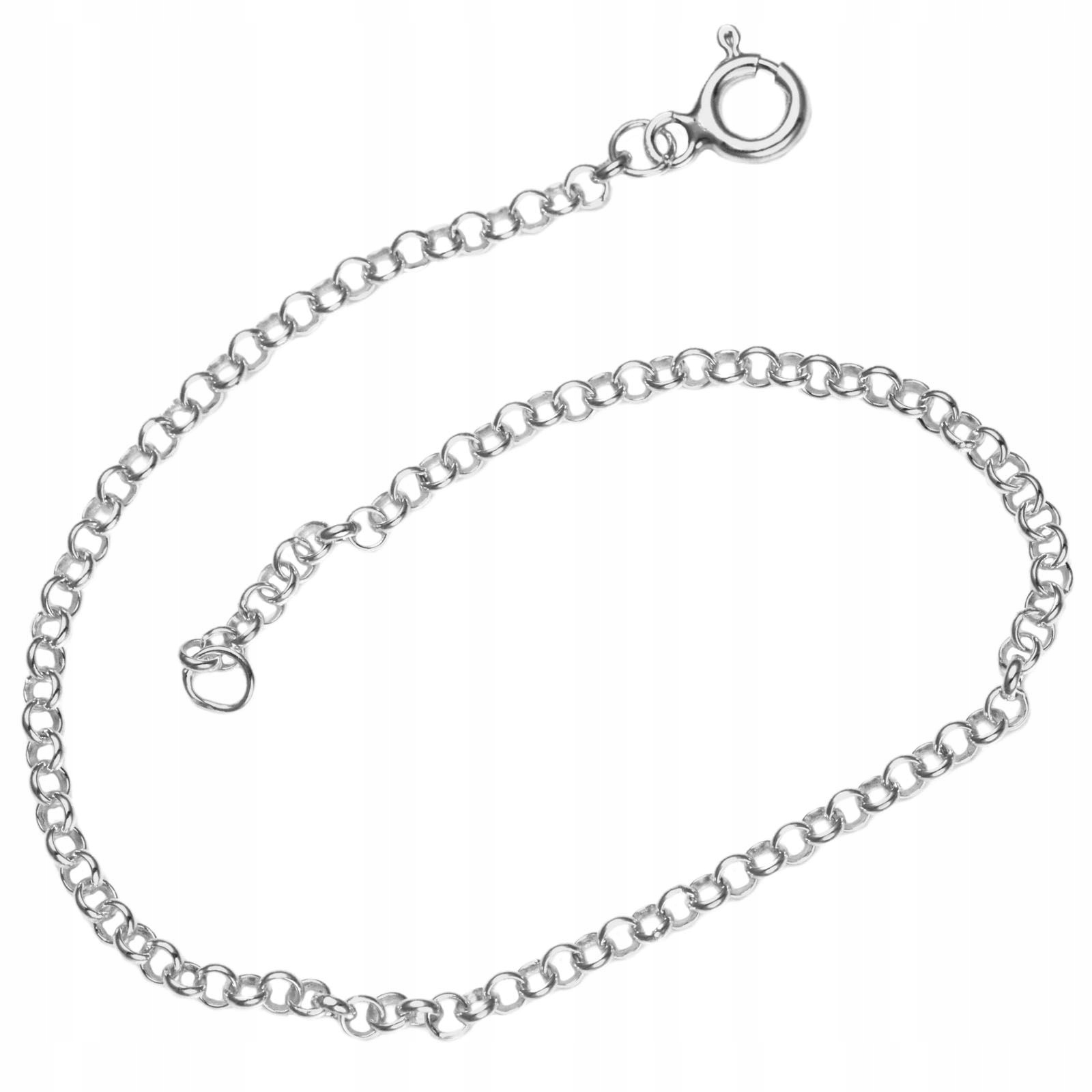 

Bransoletka rolo 18cm Srebro 925