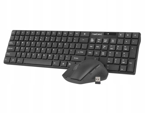 

Nowa Myszka I Klawiatura Bezprzewodowa 2w1 Natec