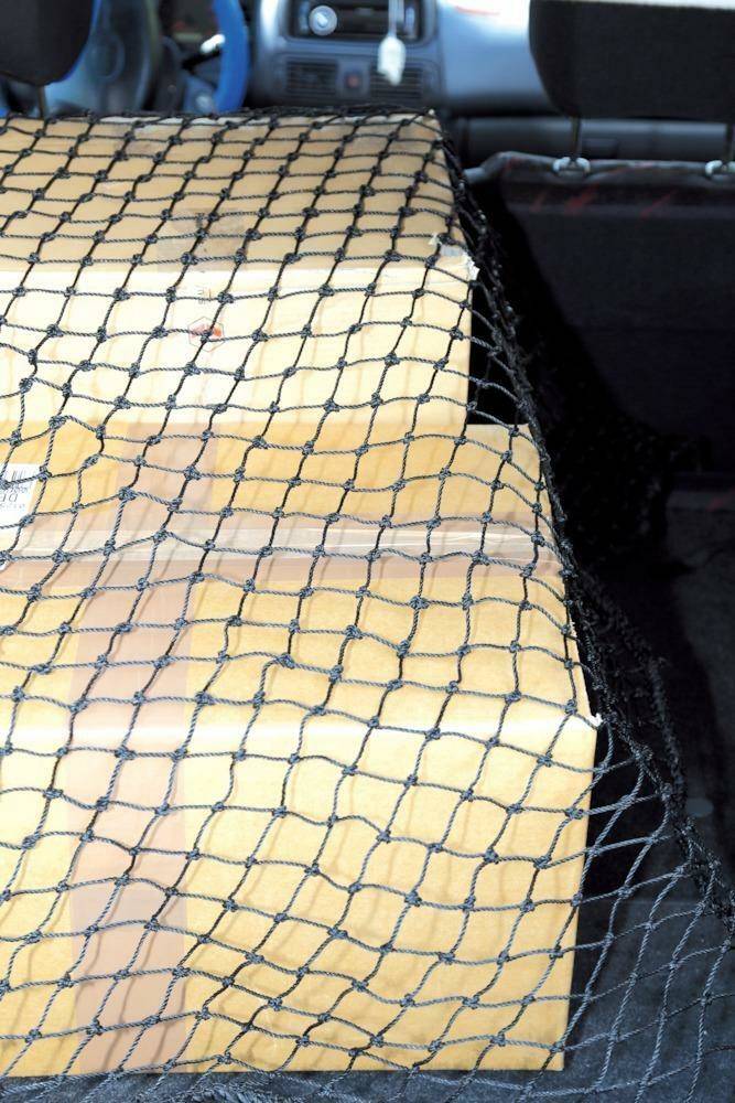 Siatka okrywowa 2,5x4,5 m, szer. oczka 35, czarna, bez gumy Producent inny