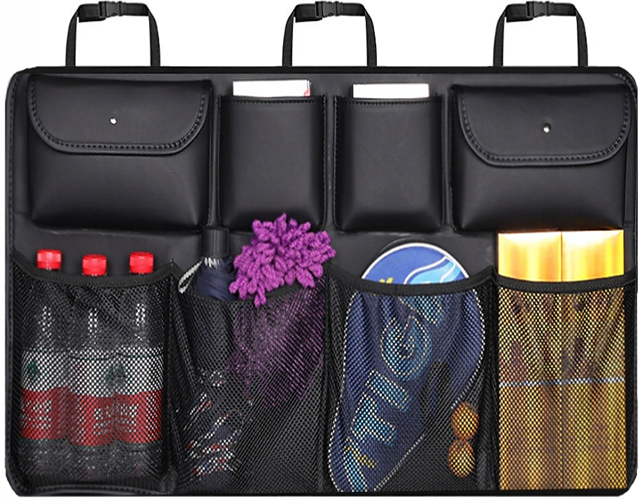 Skórzany Organizer Samochodowy Do Auta Na Oparcie