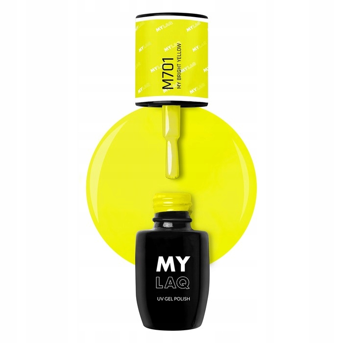 

Mylaq Lakier hybrydowy My Bright Yellow M701