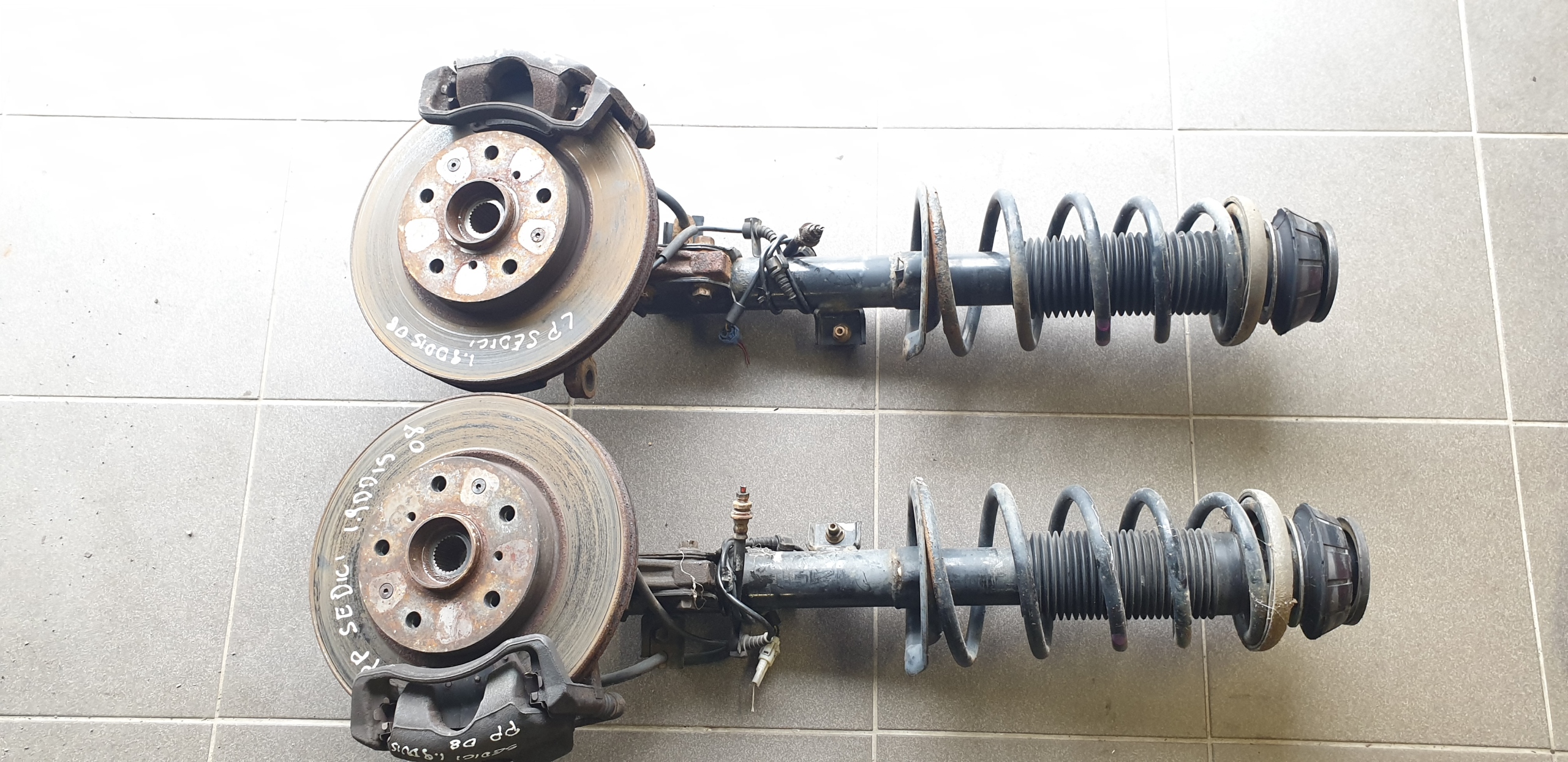 swing shock absorber SUZUKI SX4 SEDICI 1.9 DDIS