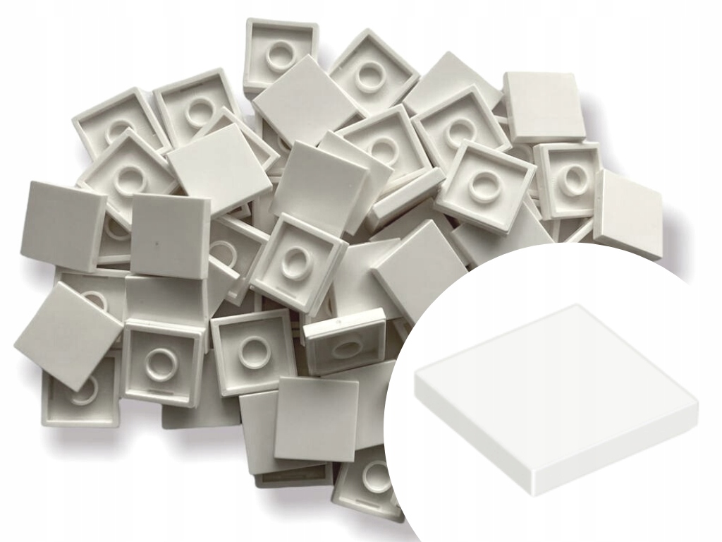 

Lego 3068b Tile 2x2 Płytka White Biały 20 szt