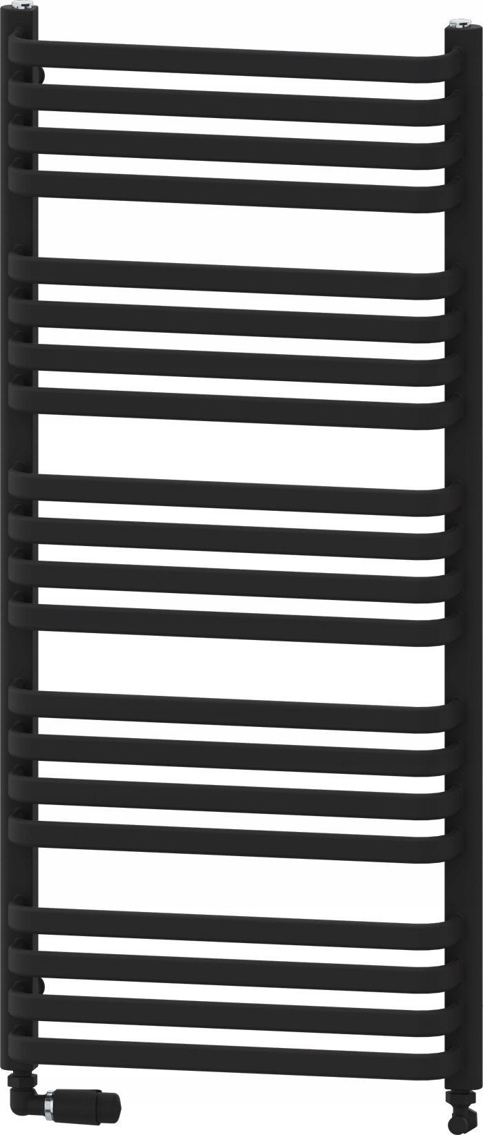 Dekoratívny Radiátor Venuša H1200 L650 Čierny