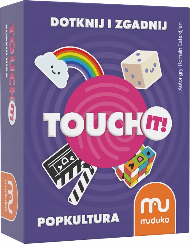 Touch It Dotknij i Zgadnij Popkultura Logiczna Karcianka Dziecięca Gra Lux