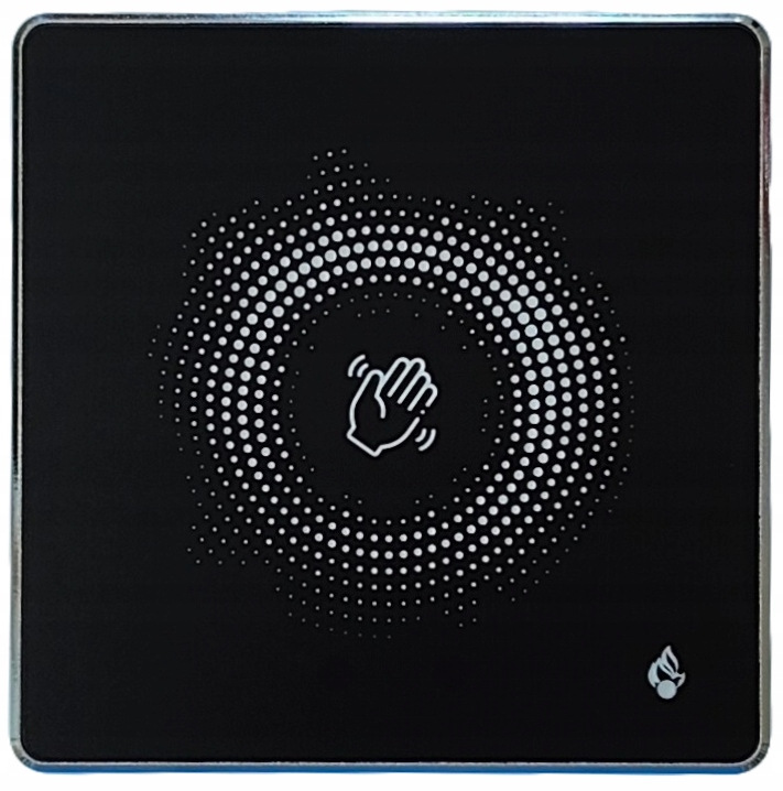 NATYNK PRZYCISK WYJŚCIA FURTKA PODŚWIETLENIE LED BEZDOTYK EXIT ELEGANCKI Kod producenta PW-7B