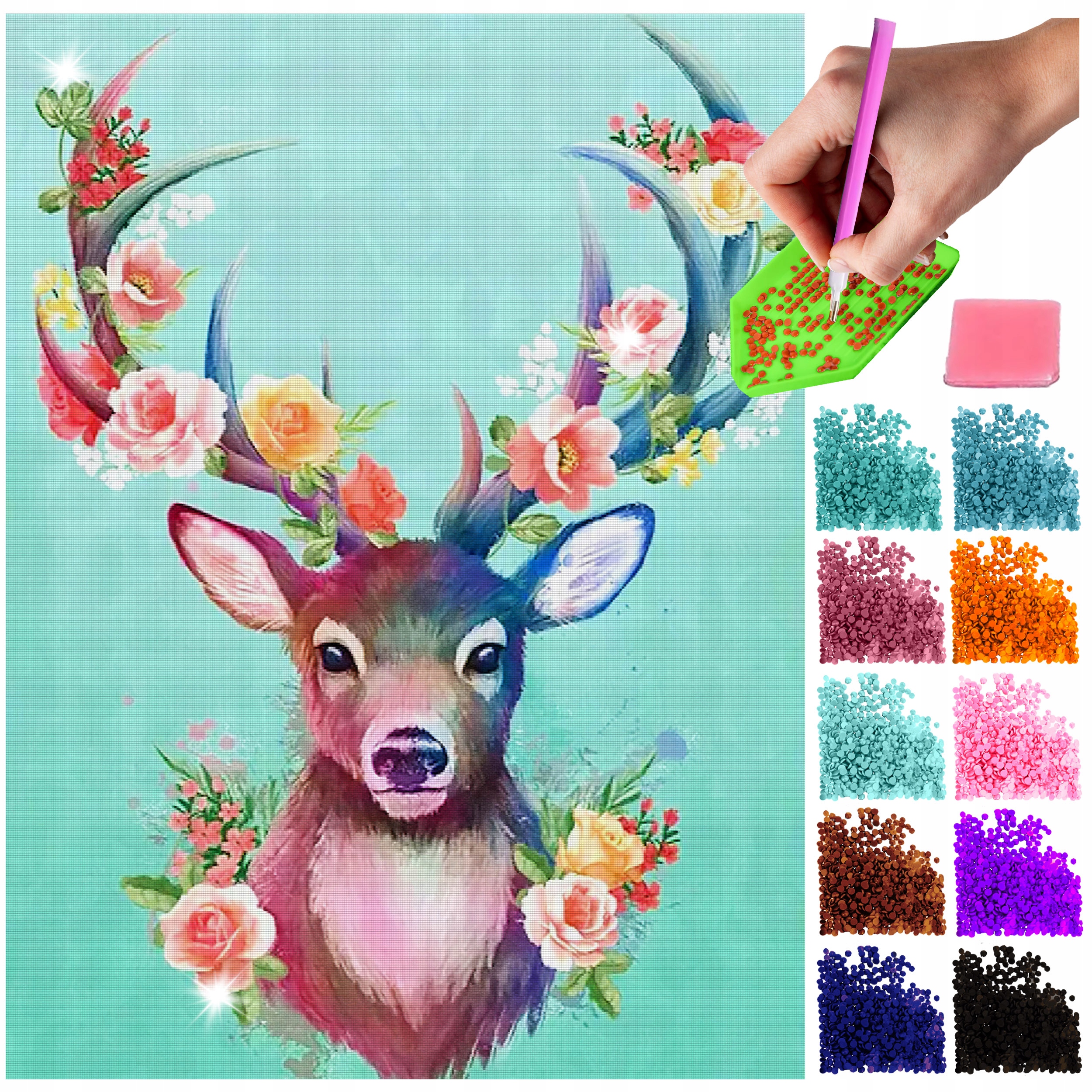 

Diamond Painting Haft Diamentowy Mozaika Zestaw