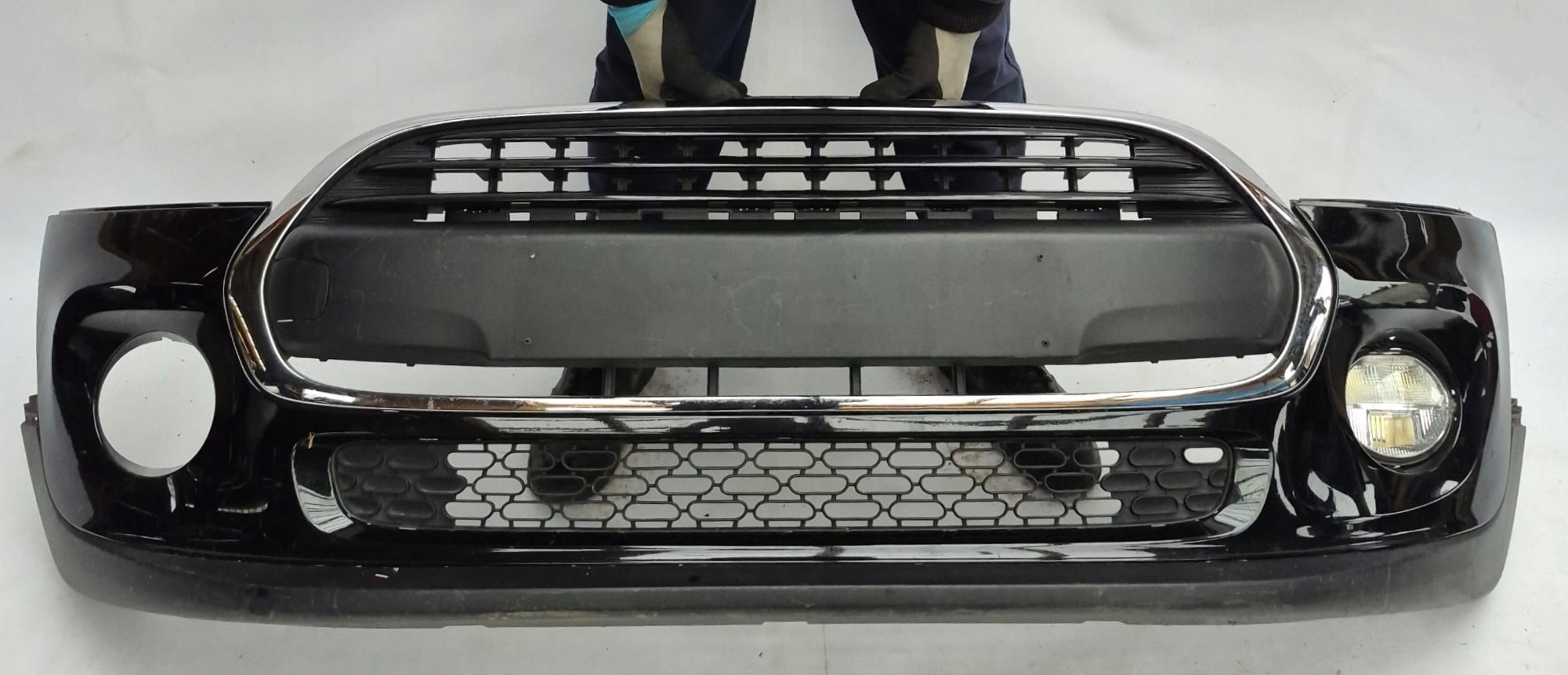 MINI COOPER F56 14- bumper front front grill grid 7317969