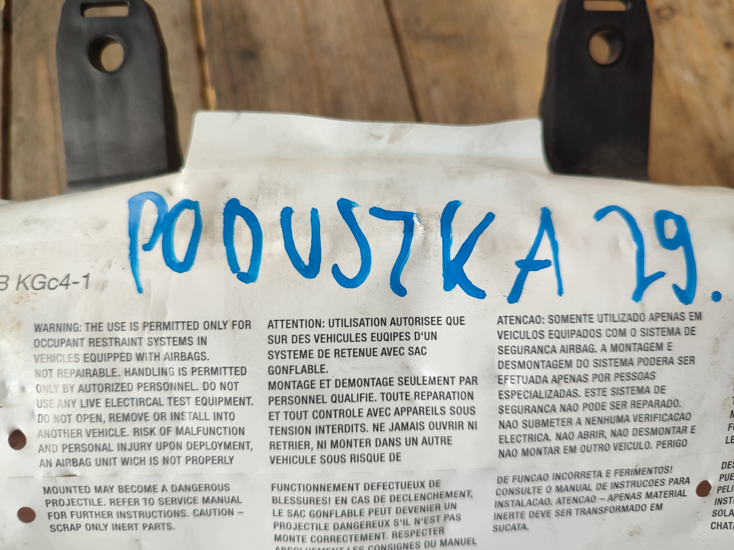 Airbag powietrzna Opel OE 13250506