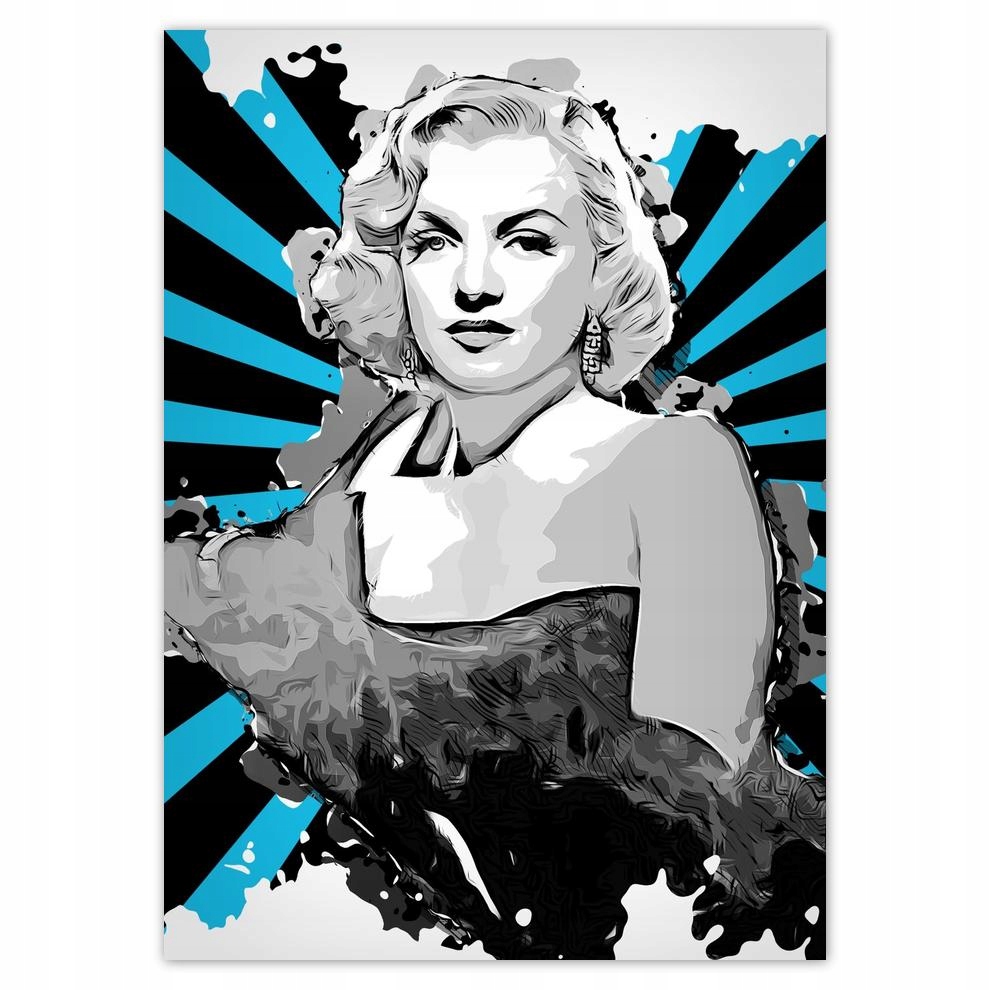 

Naklejki 50x70 Marilyn Monroe Aktorka