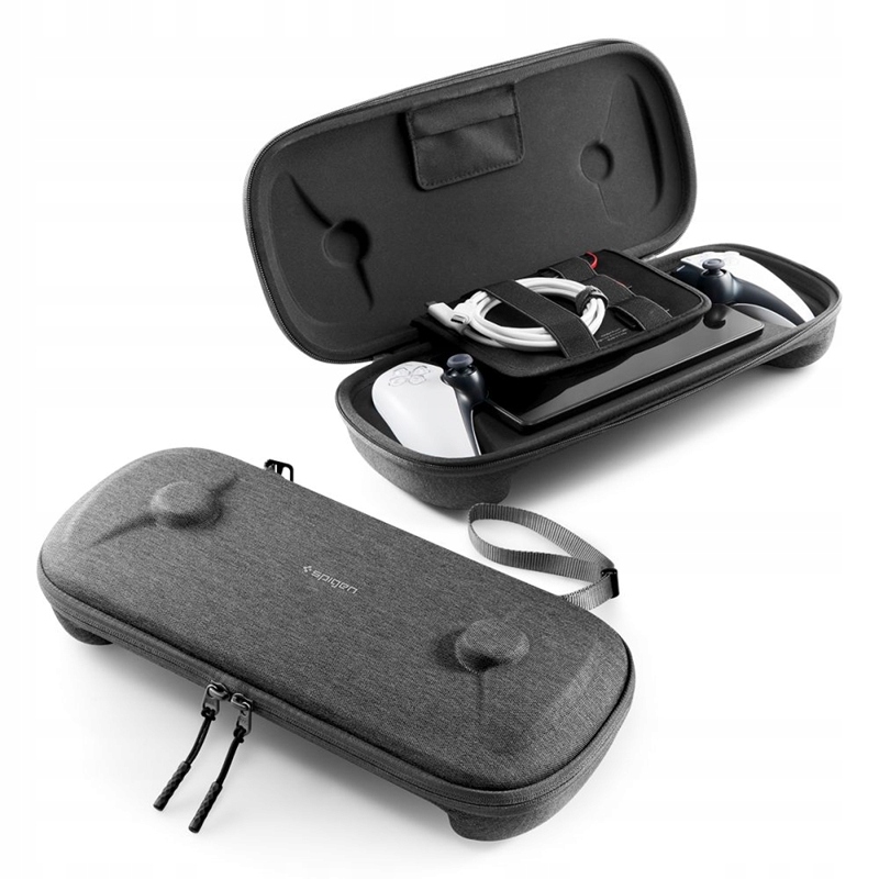 Spigen Klasden Pouch – Puzdro pre Sony PlayStation Portal (Charcoal Grey)