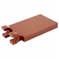 

Lego Flaga 2x3 klips 30350c 4544525 RBrown 1szt N