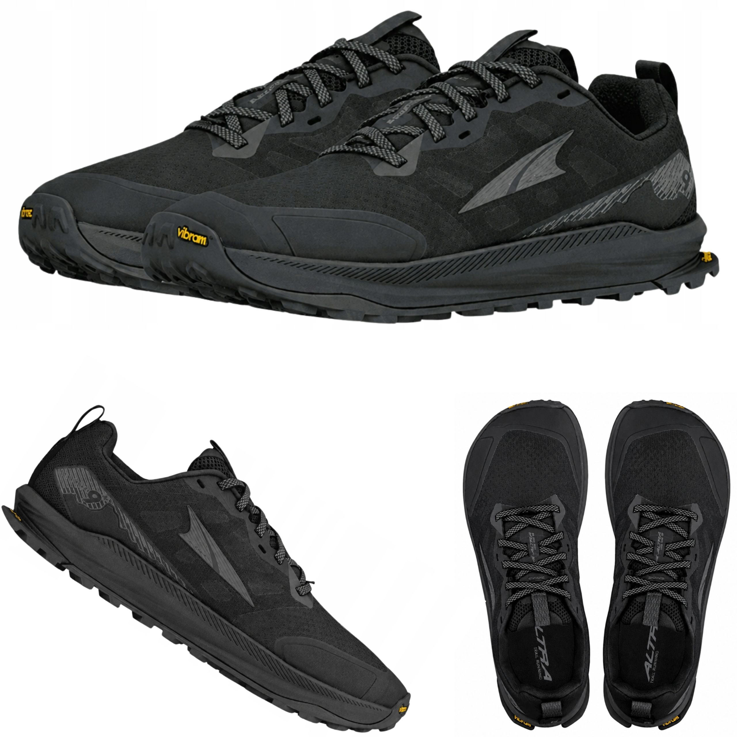 Buty Sportowe do Biegania Terenowego Męskie Black rozmiar 44,5