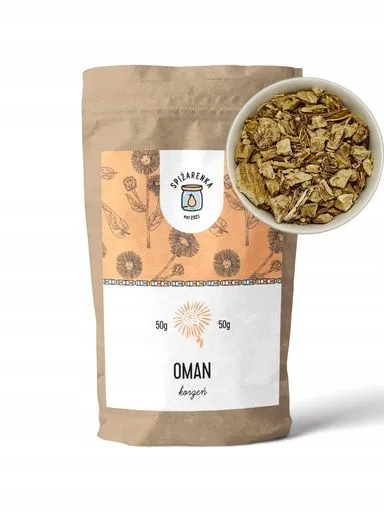 6 x Omán Velký Kořen Ománu (Inula helenium) Velký Balíček 50 g Spiżarenka