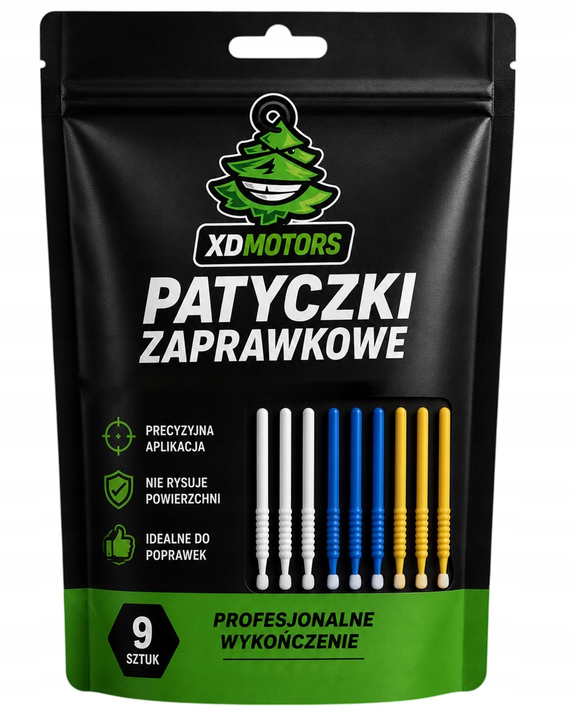 Patyczki do Zaprawek Zaprawkowe 9szt. 3 rozmiary Xdmotors
