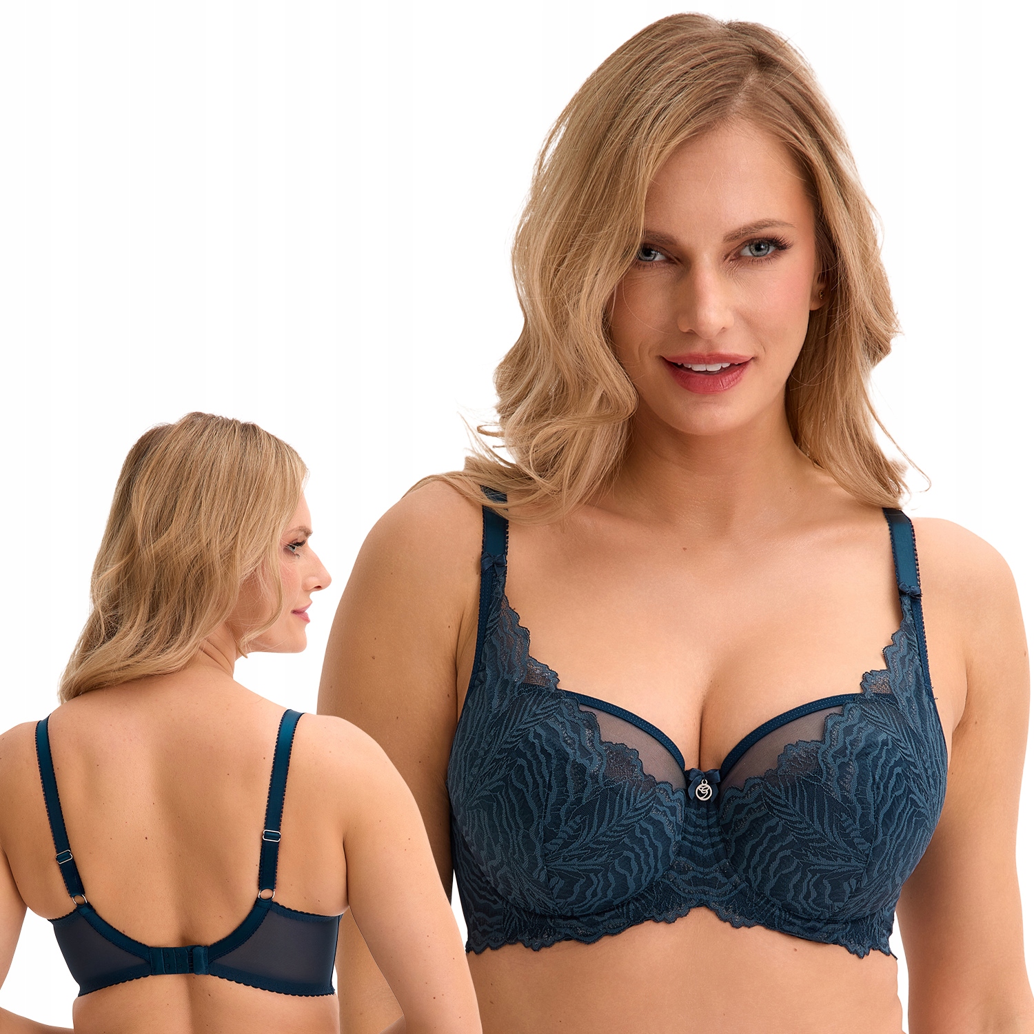 Gaia 1228 Isla tyrkysová 70F Polovyztužená podprsenka