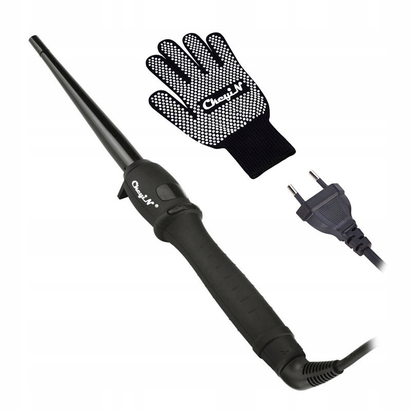 Keramická kulma CkeyiN 32 mm pro krátké i dlouhé vlasy.