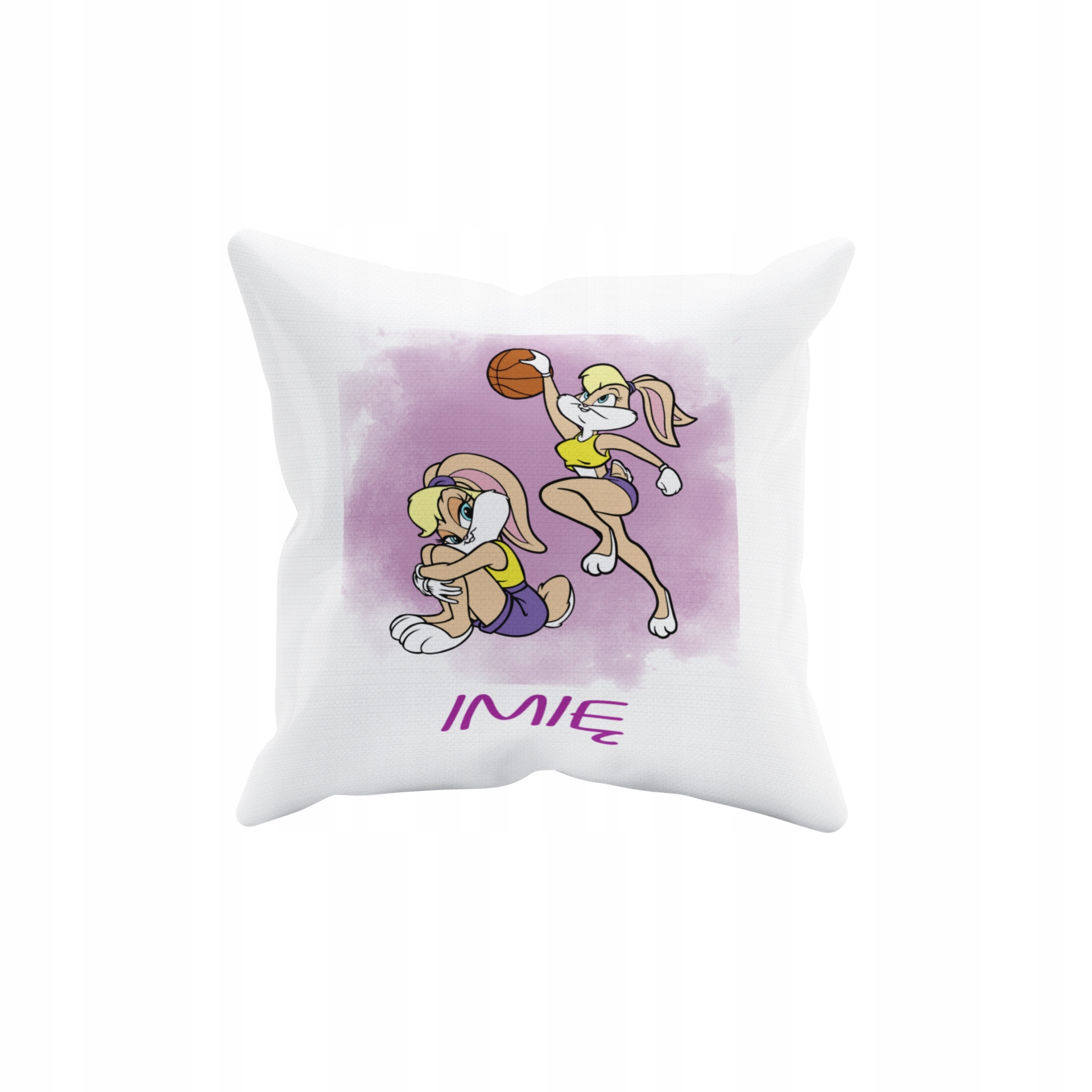 POSZEWKA NA PODUSZKĘ JAŚKA DO PRZEDSZKOLA BUGS I LOLA + IMIĘ GRATIS Waga produktu z opakowaniem jednostkowym 0.5 kg