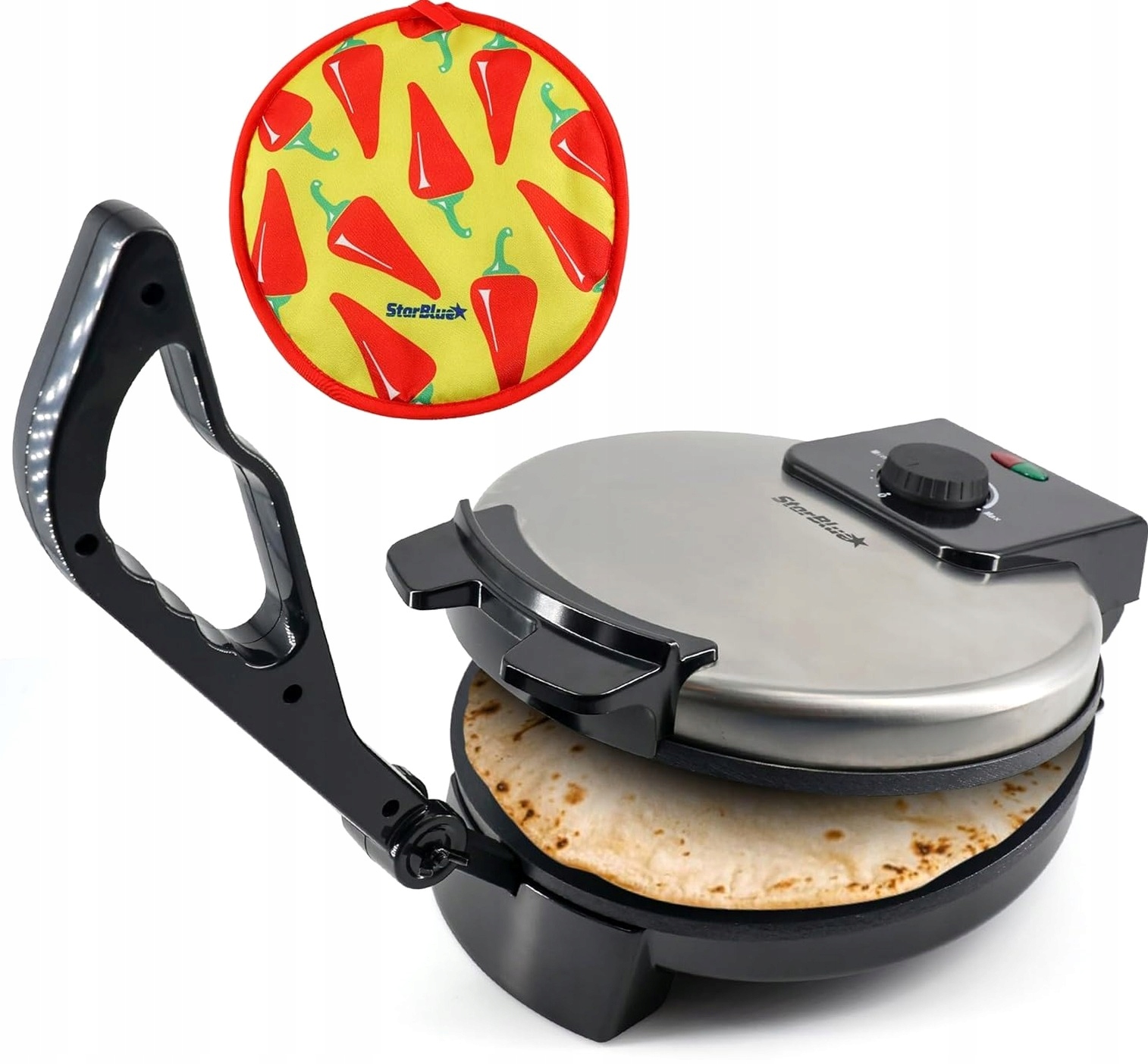 Urządzenie 25 CM Do Placków Naleśników Tortilli Chapati Mocne Trwałe