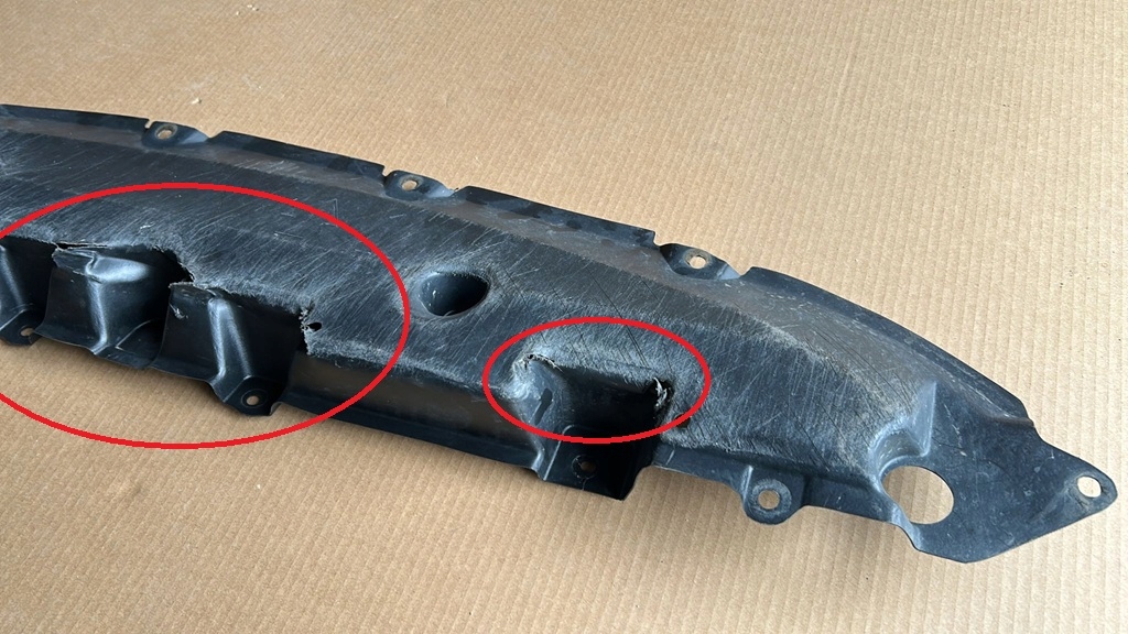 ABSORBER cover below bumper front front TOYOTA CHR C-HR 16