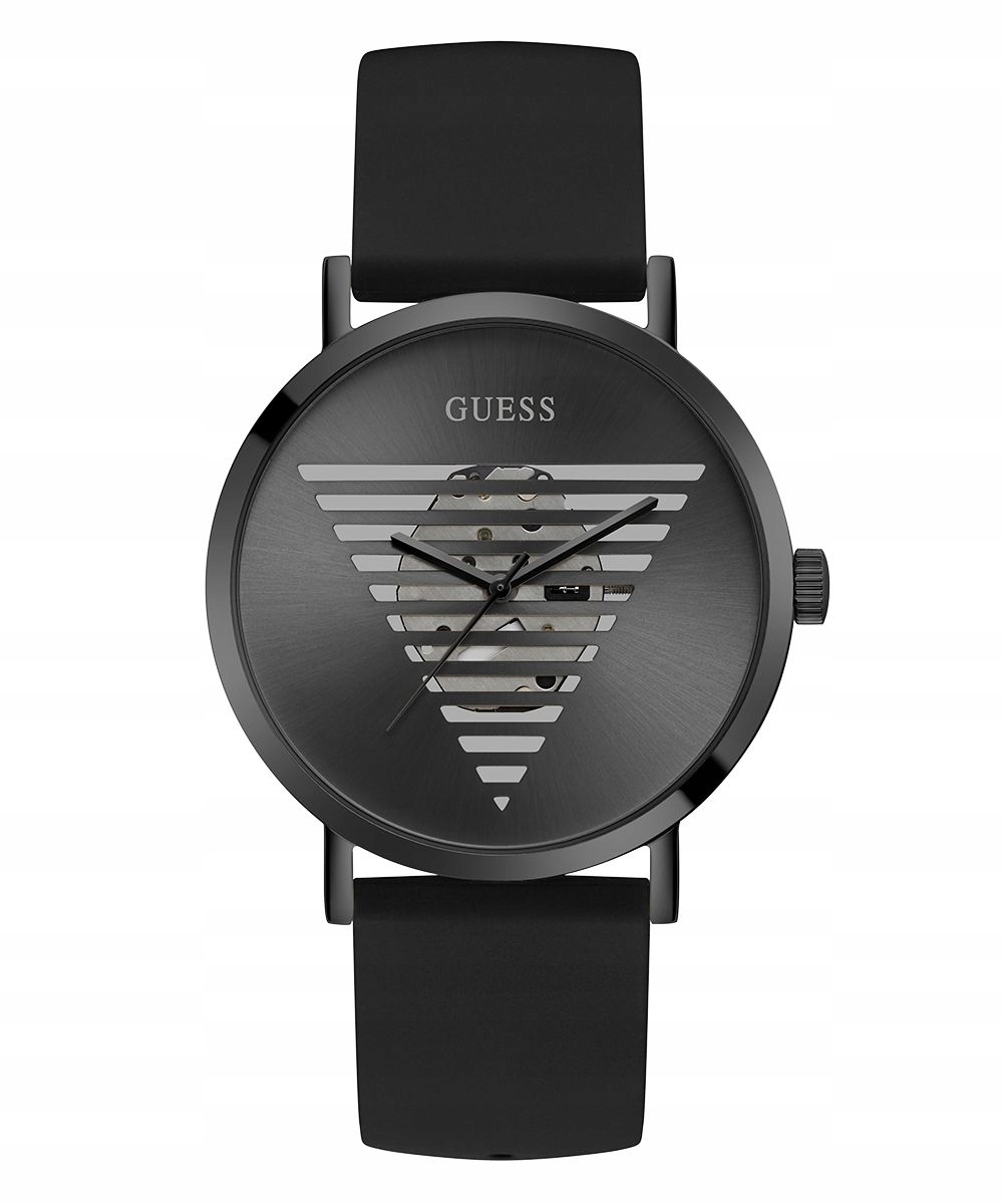 Guess Idol pánské hodinky na řemínku černé GW0503G3