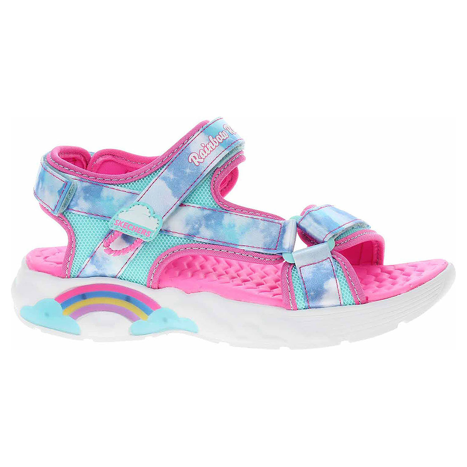 Skechers S Lights-Rainbow Racer Sandals - blue 32