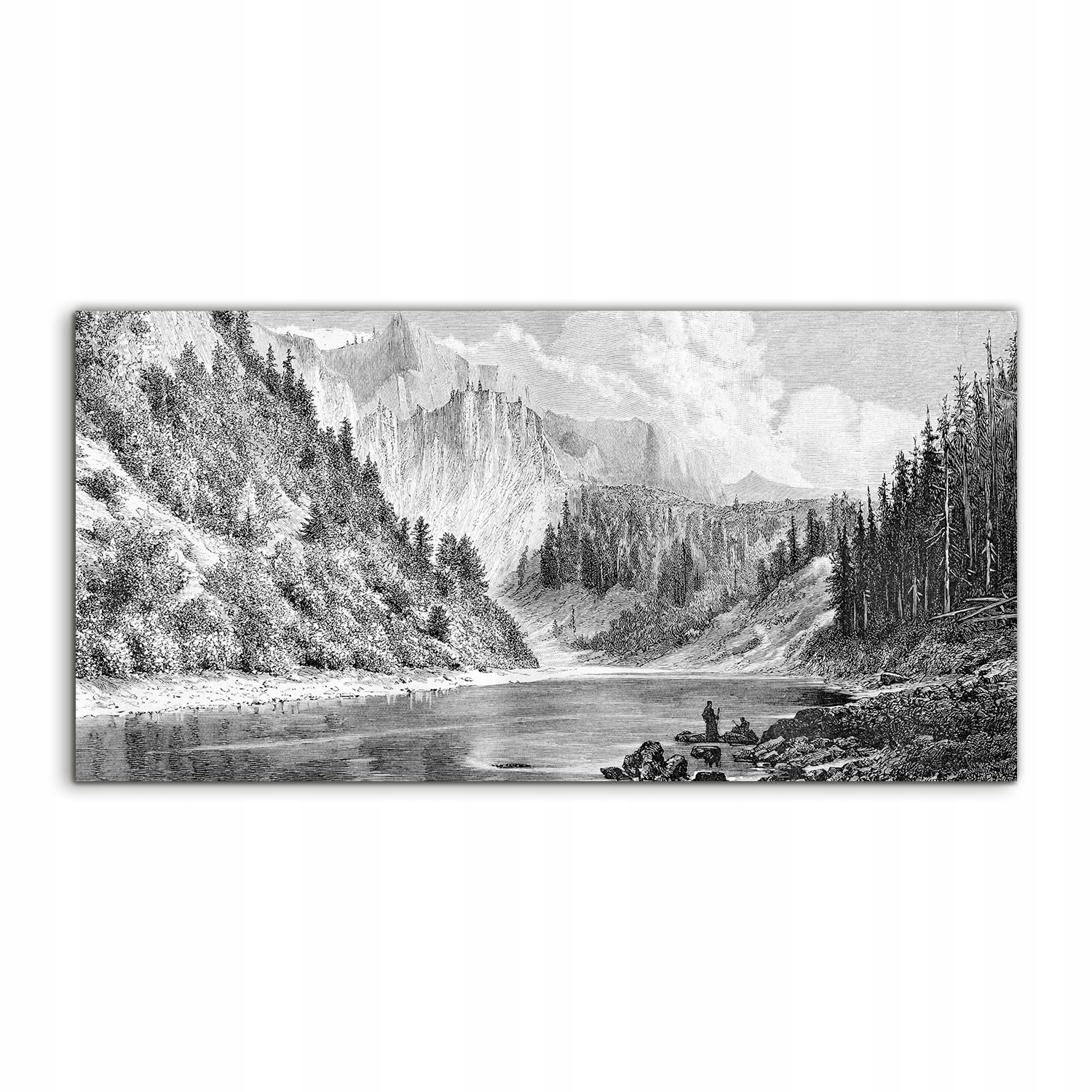 

Fotoobraz 120x60 z nadrukiem Góry Krajobraz Tatry