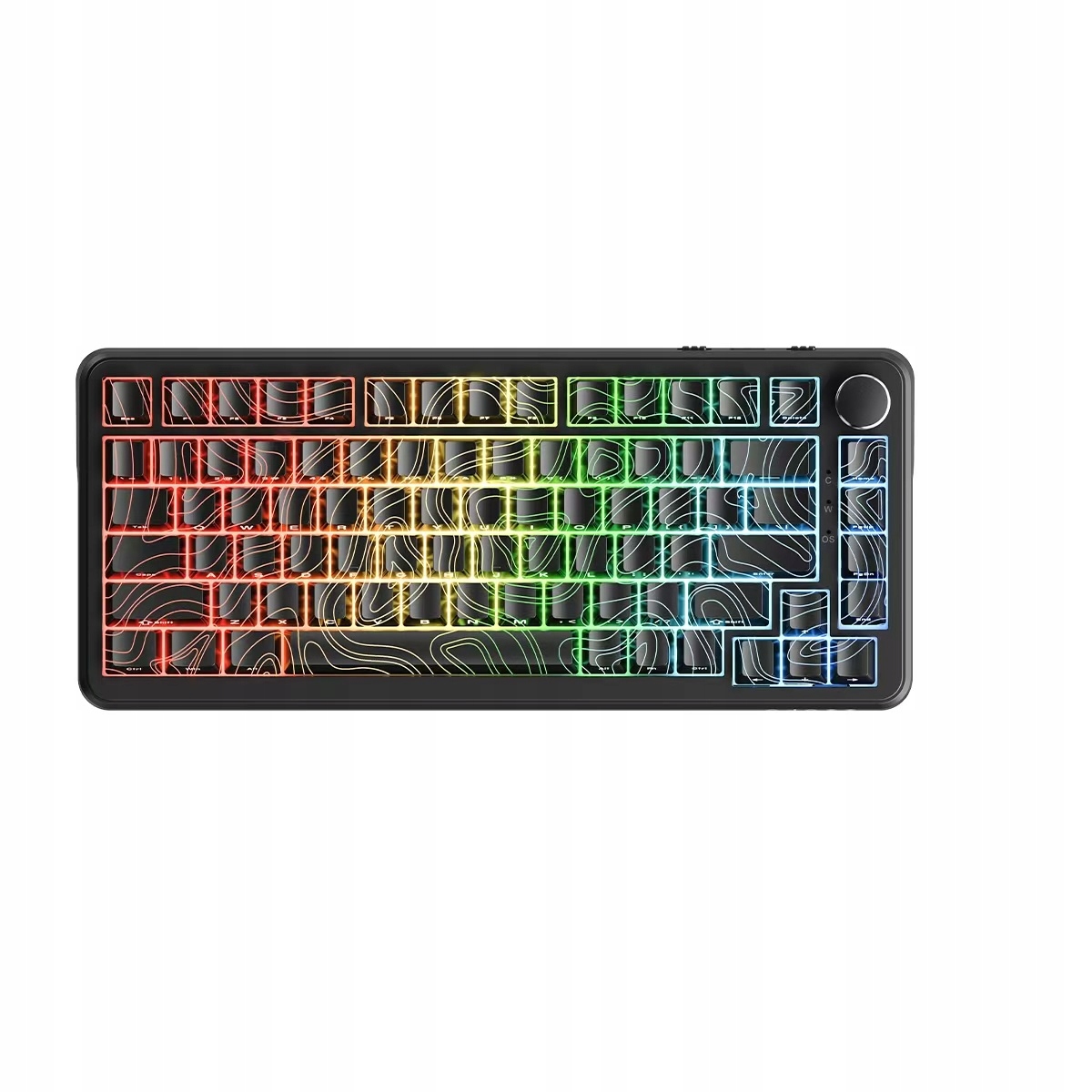 Mechanická klávesnica AK820MAX s káblovým magnetickým spínačom, herná klávesnica He Tkl