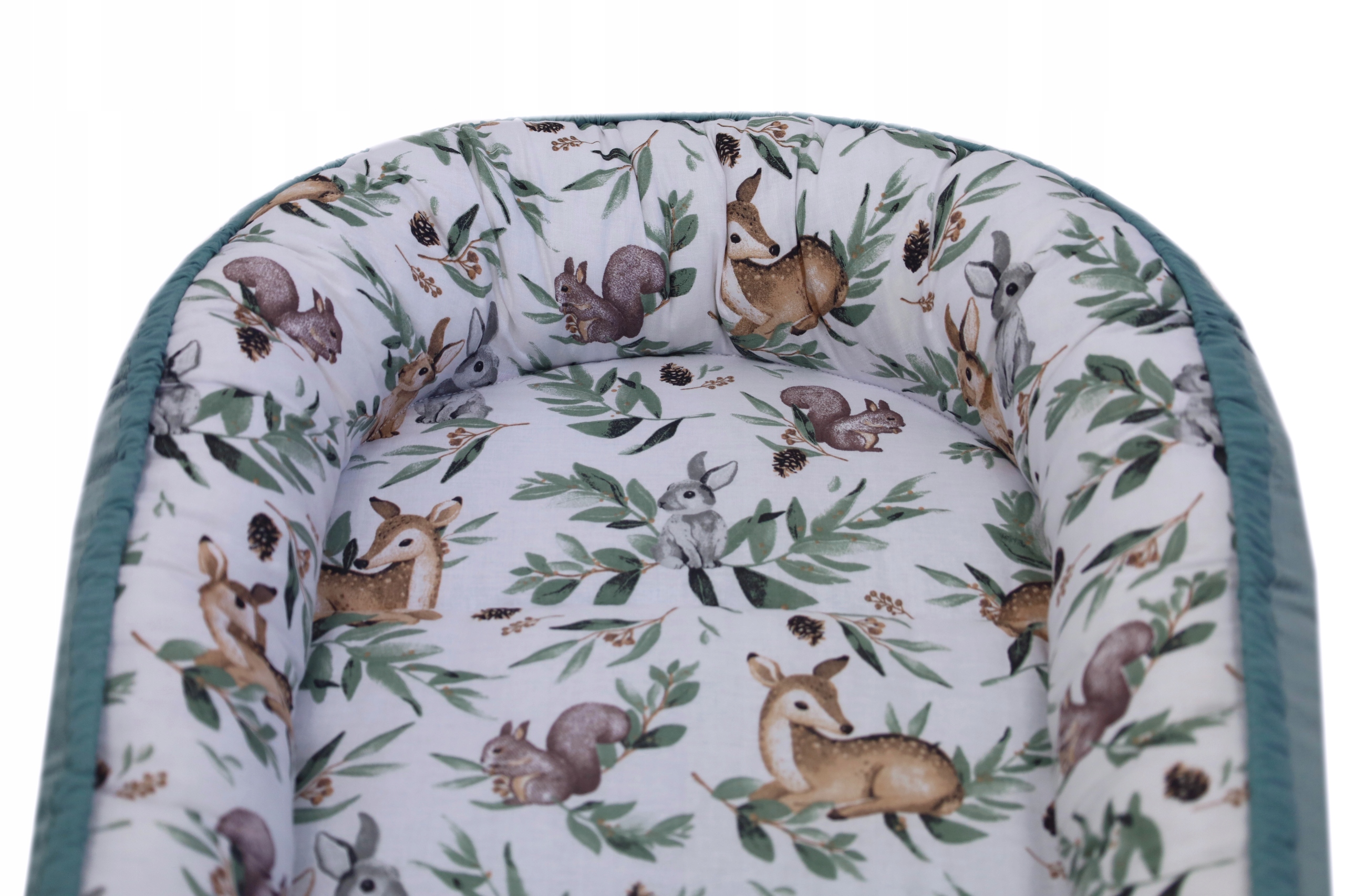 KOKON NIEMOWLĘCY GNIAZDKO OTULACZ VELVET / BAWEŁNA SARENKI Liczba elementów 1 szt.