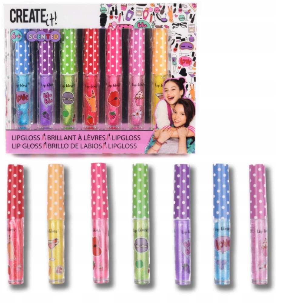 

Brokatowe Błyszczyki Do Ust Zapachowe Create It!