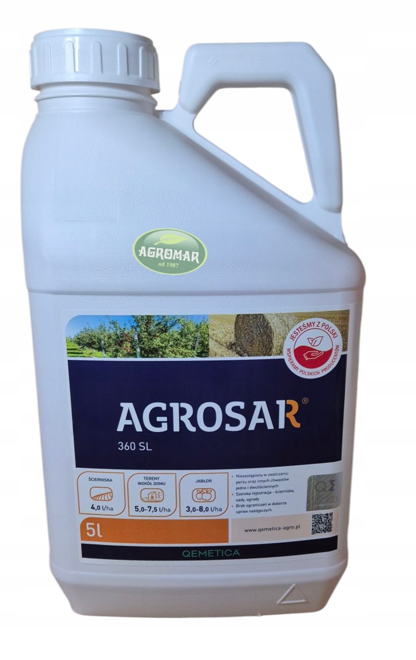 Agrosar 360 Sl 5L Glifosat