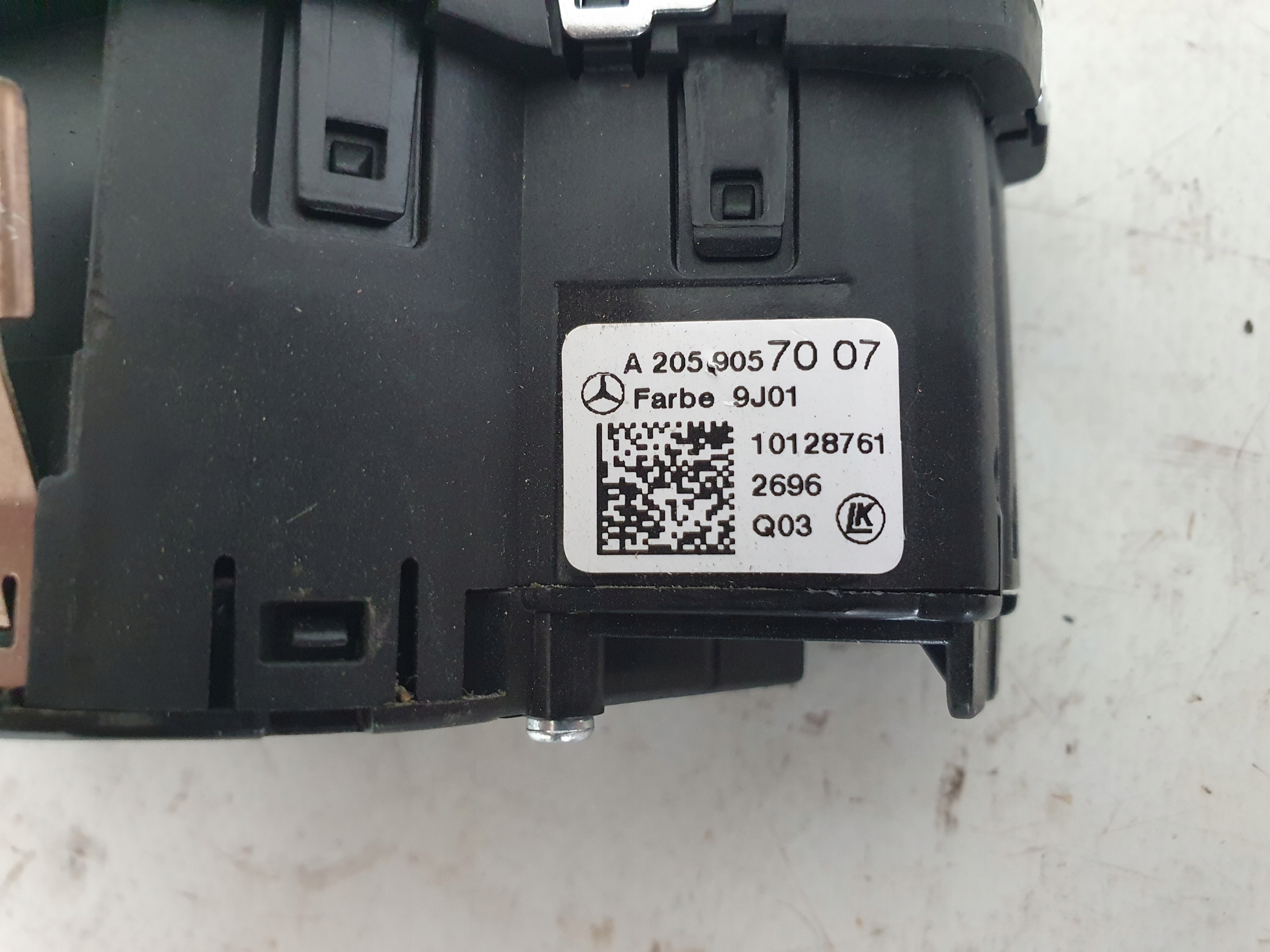MERCEDES W205 W253 light switch A2059057007