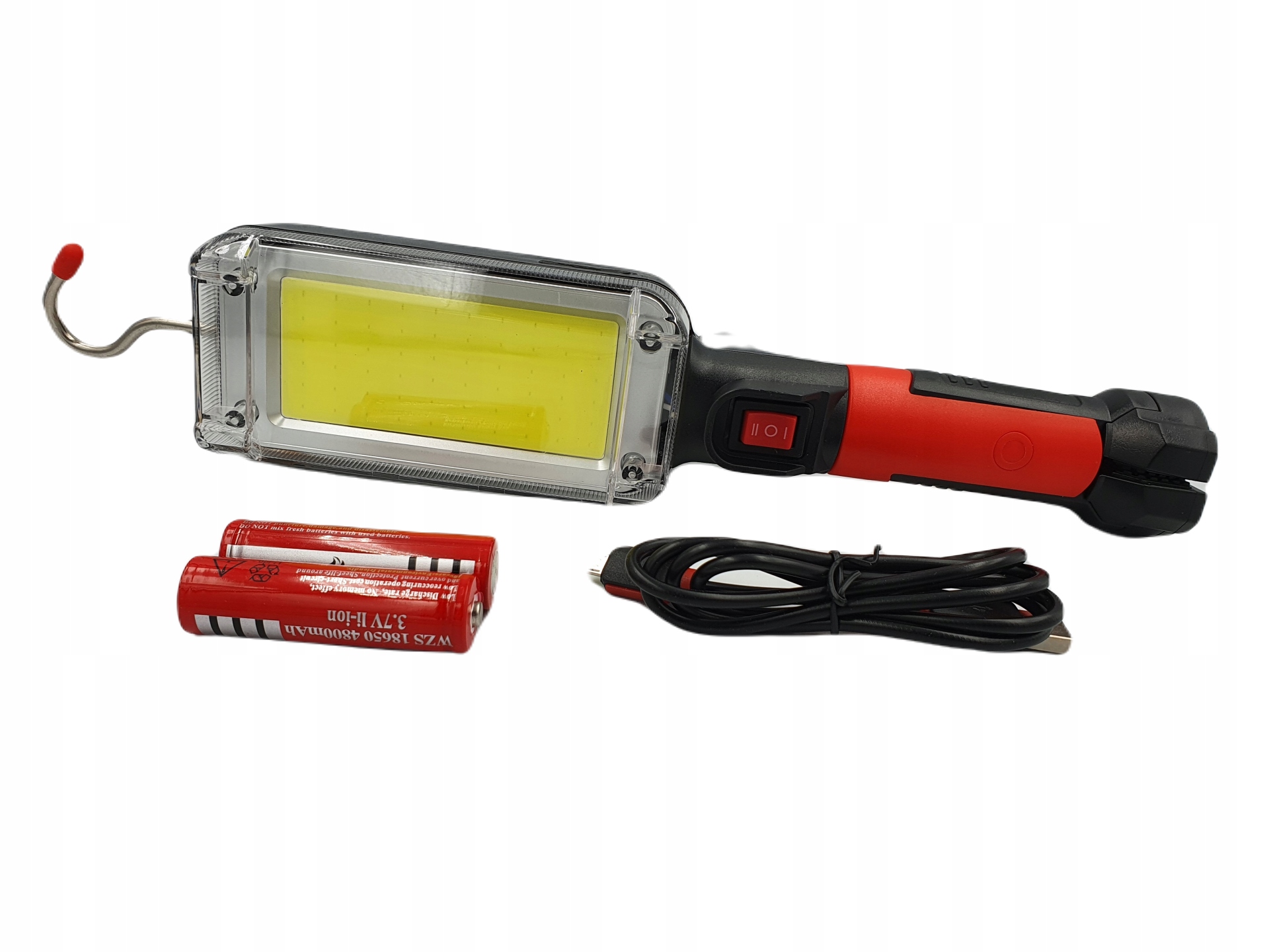 LATARKA WARSZTATOWA LAMPA ROBOCZA LED COB AKUMULATOR 700 lm USB MAGNES+HAK EAN (GTIN) 6953168811800